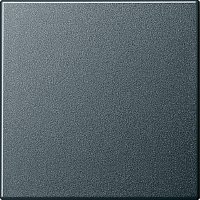 Лицевая панель Gira System55 для 1-кл. выключателя антрацит